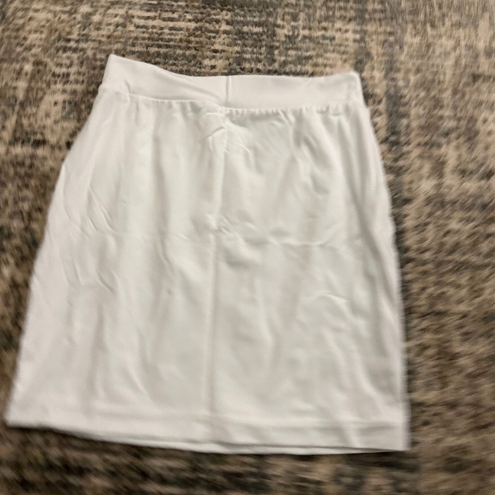 Bodycon White Skirt